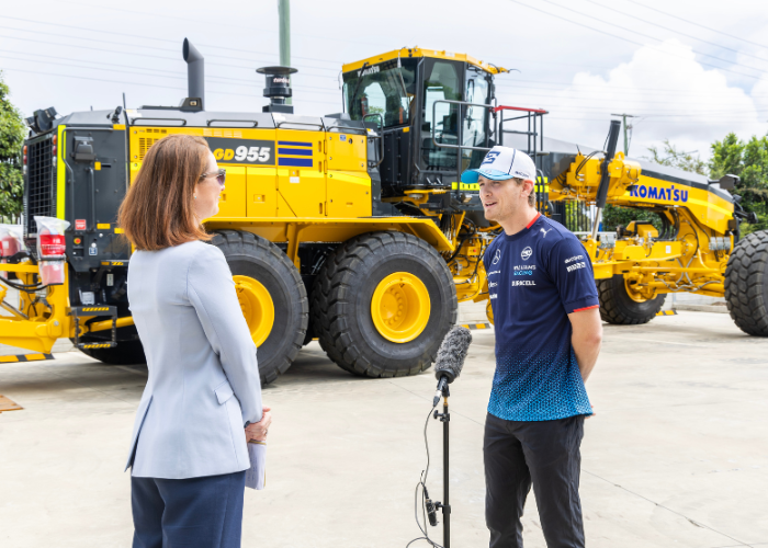 Pole position for Komatsu