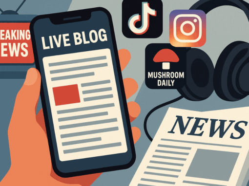 Mushrooms and the media