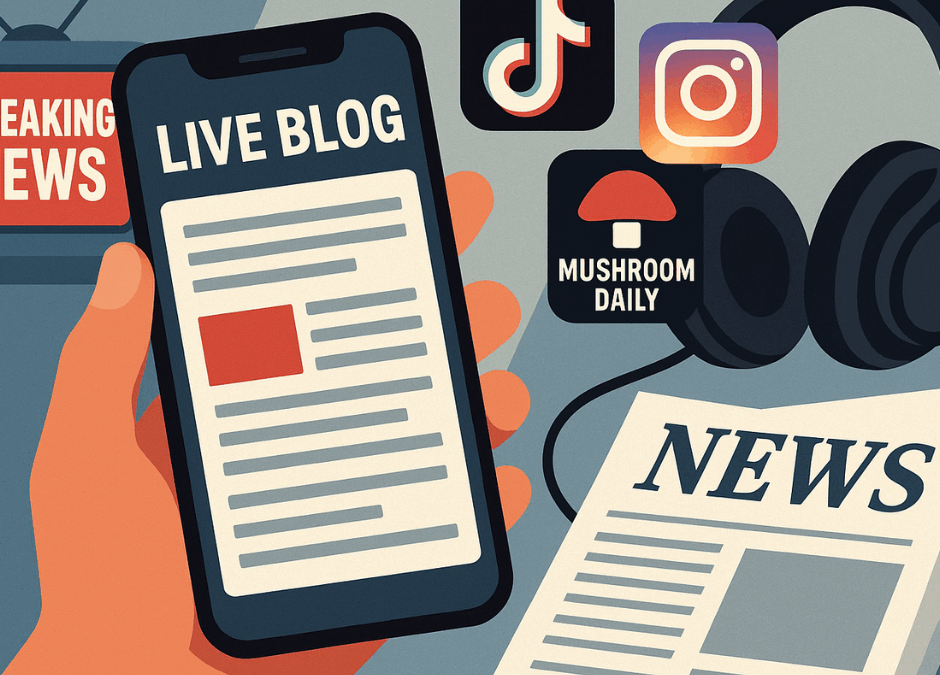 Mushrooms and the media